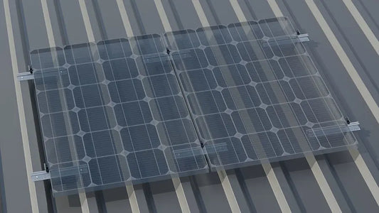 Befestigungsset für 7 Solarmodule